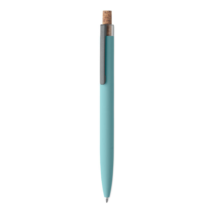 Stylo personnalisé en aluminium recyclé Bergamo+ bleu bébé